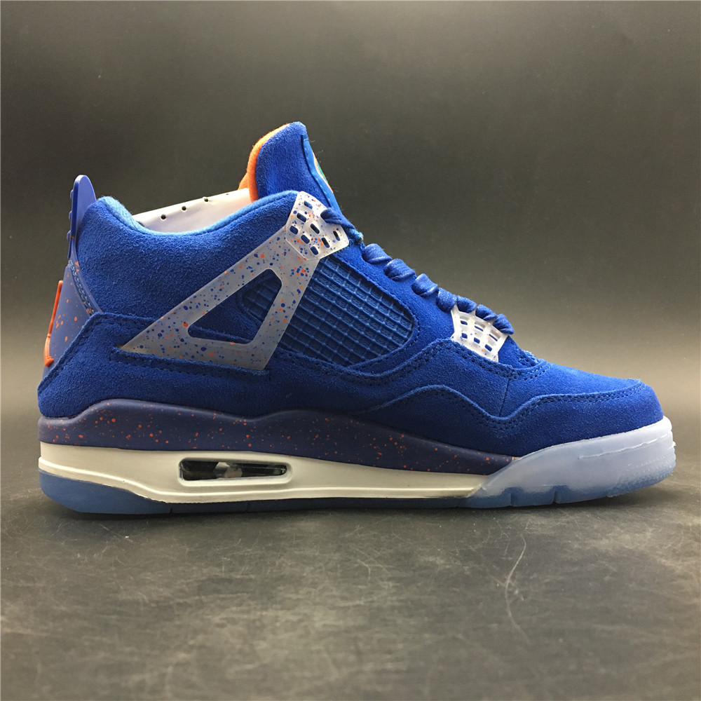 New Jordan 4 Retro Blue Ice Sole - Click Image to Close